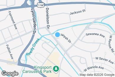 Map image of the property - 606 W Sullivan St