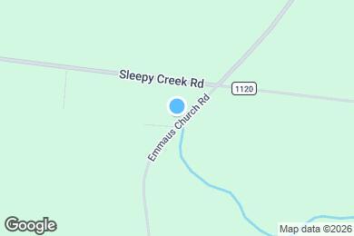 Map image of the property - 1822 Emmaus Church Rd