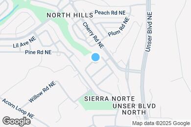 Map image of the property - 1452 Penasco Rd NE