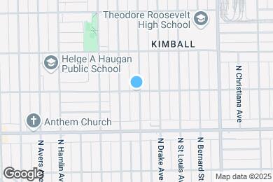 Map image of the property - 3600 W Sunnyside Ave