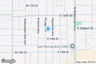 Map image of the property - 1449 N Lugo Ave