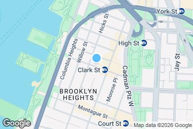 Map image of the property - EHS St George Towers