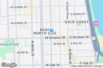 Map image of the property - 1207 N Clark St