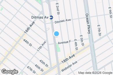 Map image of the property - 825 McDonald Ave