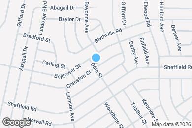 Map image of the property - 11107 Cranston St