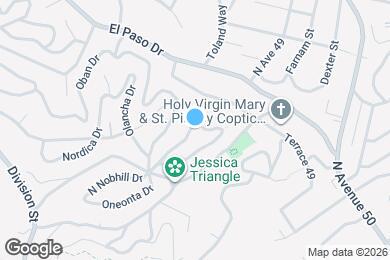 Map image of the property - 4806 Nob Hill Dr