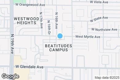 Map image of the property - Beatitudes Patio Homes