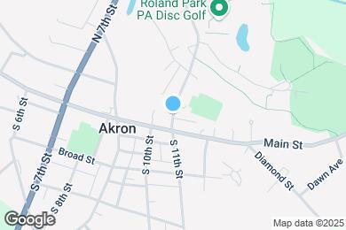 Map image of the property - 19 N 11th St