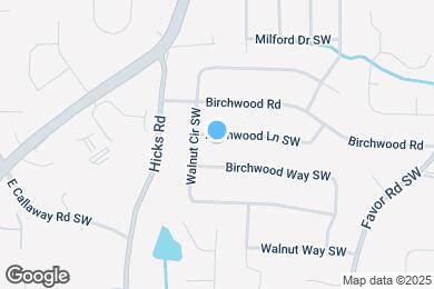 Map image of the property - 759 Birchwood Ln SW