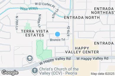 Map image of the property - 6780 W Bronco Trail