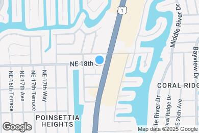 Map image of the property - 2036 NE 18th St