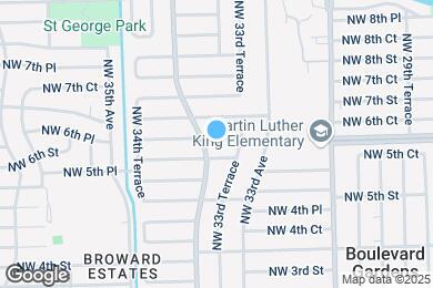 Map image of the property - 3360 NW 6th St