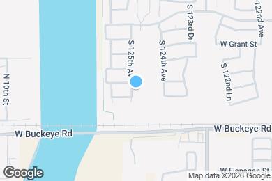 Map image of the property - 813 S 125th Ave