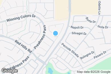 Map image of the property - 1445 Castle Crest Dr