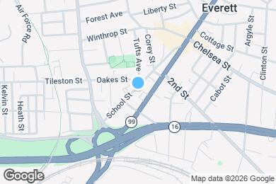 Map image of the property - 71-73 School St.