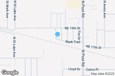 Map image of the property - 1800 Mark Trail