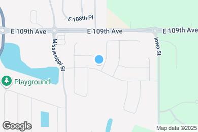 Map image of the property - 1890 E 110th Ln
