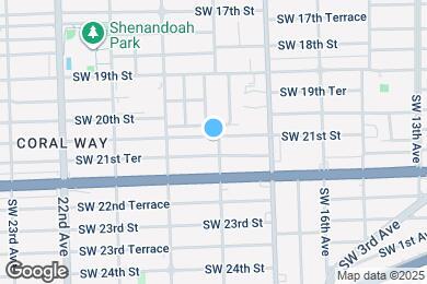 Map image of the property - 1800 SW 21st St