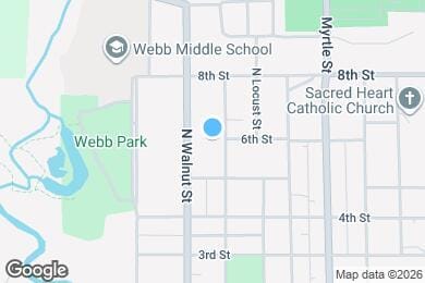 Map image of the property - 547 N Park St