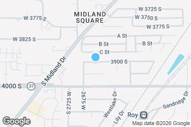 Map image of the property - 2643 S 3900 W