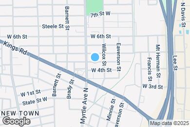 Map image of the property - 1260 Hart St