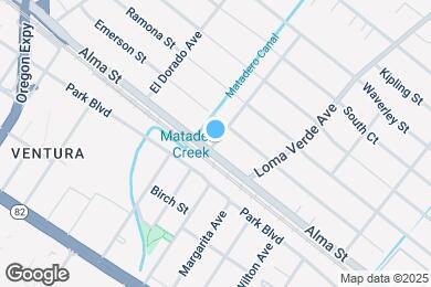 Map image of the property - 102 El Carmelo Ave