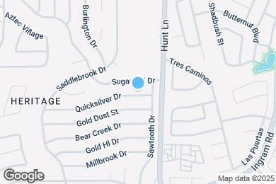 Map image of the property - 9415 Quicksilver Dr