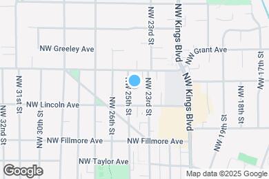 Map image of the property - 1047 25th NW St