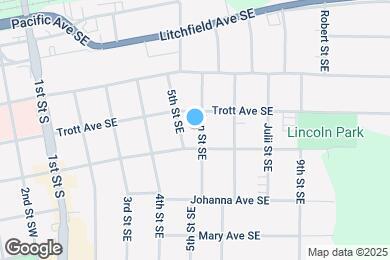 Map image of the property - 516 Ann St SE