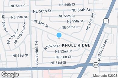 Map image of the property - 2120 NE 53rd St