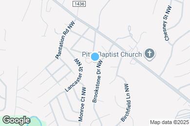 Map image of the property - 5870 Brookstone Dr NW