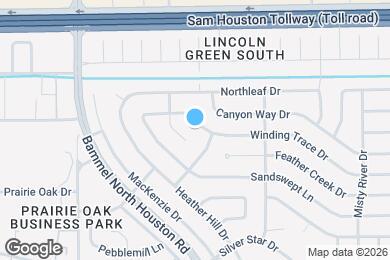 Map image of the property - 7211 Winding Trace Dr