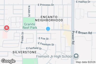 Map image of the property - 6604 E Fairbrook St