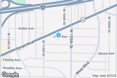 Map image of the property - 10711 Joan Ave