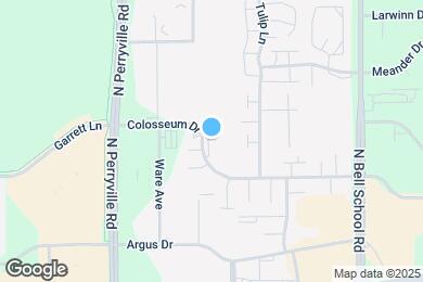Map image of the property - 7160 Colosseum Dr