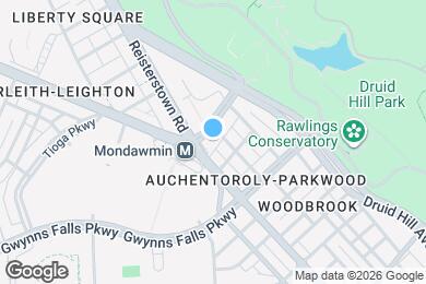 Map image of the property - 2207 Liberty Heights Ave