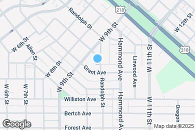 Map image of the property - 1212 Randolph St