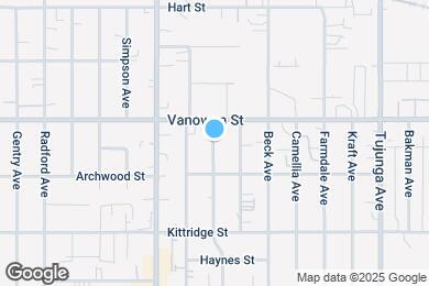 Map image of the property - 6734 Irvine Ave