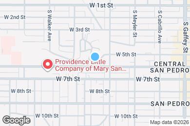 Map image of the property - 1058 W 6th St