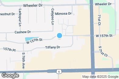 Map image of the property - 7335 W 157th St