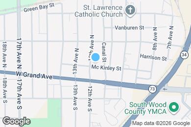 Map image of the property - 1150 Mc Kinley St