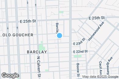 Map image of the property - 2317 Barclay St