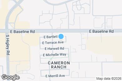 Map image of the property - 3542 E Terrace Ave