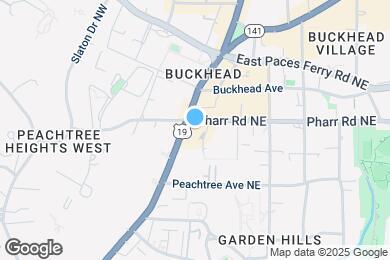 Map image of the property - 3005 Peachtree Rd