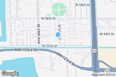 Map image of the property - 2261 W 53rd St