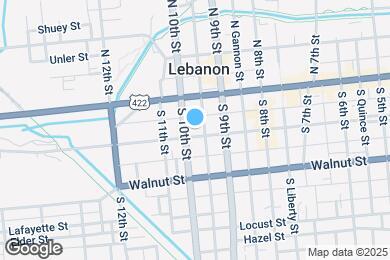 Map image of the property - 933 Chestnut St