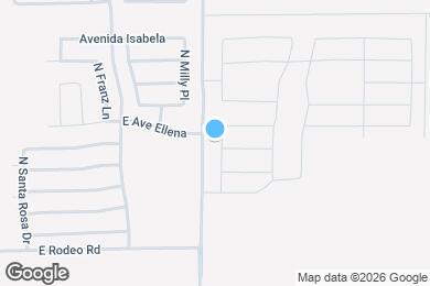 Map image of the property - 2491 N Agave Ln