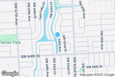Map image of the property - 6160 SW 63rd Ave