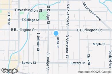 Map image of the property - 327 S Lucas St