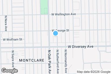 Map image of the property - 2840 N Rutherford Ave